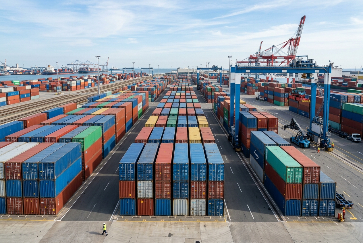 Basic container yard